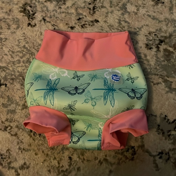 New without tag Splash About Happy Nappy Swim Diaper, Dragonfly - Picture 2 of 3